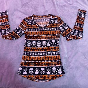 Halloween Long sleeve shirt Women’s size XS
